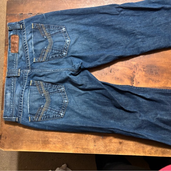 Men's Dark Blue Jeans - Picture 4 of 5